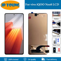6.78" Original AMOLED For vivo iQOO Neo8 LCD Display Touch Screen Digitizer Assembly Repair Part For vivo iQOO Neo 8 Replacement