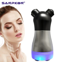 Facial RF Radio Frequency No Needle Mesotherapy Mesoporation Beauty Machine Skin Rejuvenation LED Photon Face Lift Spa Massager