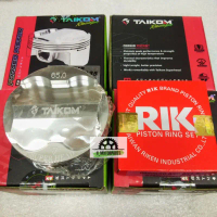 จัดส่งที่รวดเร็ว Racing ลูกสูบปลอมชุด Superhead TAIKOM LC135 Y15ZR FZ150 DOME 57 มม.62 มม.63 มม.65 ม