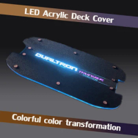 Customized LED Pedal Cover Acrylic Deck Cover For Dualtron Electric Scooter Thunder Accessories