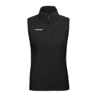 【Mammut 長毛象官方直營】Rime Light IN Flex Vest W 機能化纖立領背心 黑色 女款 #1013-03190