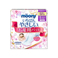 滿意寶寶moony產褥墊 L 5片/包