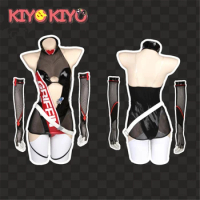 KIYO-KIYO Girls Frontline Walther PPK Cosplay Costume Locomotive Sexy Jumpsuit Cosplay Costumes