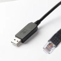 USB to RJ45 Console Cable Serial Adapter Compatible with Router/Switch of Cisco NETGEAR Linksys Windows Linux Mac OS