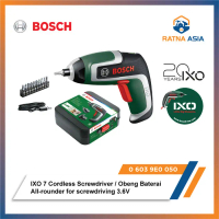 Bosch IXO 7 Cordless Screwdriver / Obeng Baterai All-rounder 3.6V