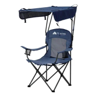 Nature Hike Camping Trips Sand Island Shaded Canopy Camping Chair With Cup Holders Fishing Folding Chair Tanxianzhe Beach Chairs