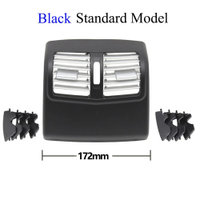 W212 Rear Air Conditioning Chrome Panel AC Vent Grille Outlet Cover For Benz E Class E260 E300 E320
