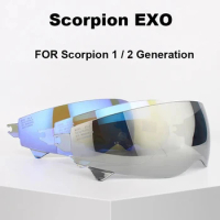 Motorcycle Helmet Shield Lens For Scorpion EXO Combat/Covert-X Retro Scorpion Helmet Accessories Ant