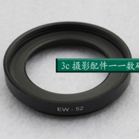 For Canon EW-52 EW52 EW52 52mm Lens Hood Screw Camera Lente Accessories for Canon EOS RF 35mm F1.8 MACRO IS STM