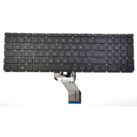 New For HP Gaming Pavilion 15-CX0049NR 15-CX0056WM 15-CX0058WM 15-CX0071NR 15-CX0077WM Laptop Keyboard US Purple Backlit