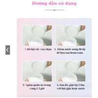Bột Tẩy Trắng Quần Áo Enzyme Sinh Học 260g Đánh Bay Vết Bẩn Khử Vết Ố Vàng Làm Trắng Quần Áo (dqhsho