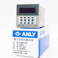 ANLY Digital time relay AH5E-4DA 9999 sec 9999 min AC220V 50/60HZ