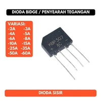 Dioda Diode Bridge Sisir 2A 3A 4A 5A 6A 8A 10A 15A 25A 35A 50A 60A 50A