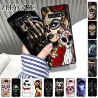 Grim reaper skull skeleton Phone Case For Samsung Galaxy S24ULTRA S23ULTRA S21FE S24PLUS S22+ S20PLUS s20ULTRA S20FE Cover