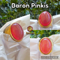 Cincin Batu Baron Pinkis Ring Titanium