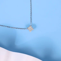 Kalung Berlian Eropa Perlee Setting - JB Berlian