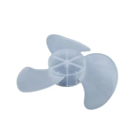 Plastic Fan Blade, 3 Leaves Plastic Fan Blade Replacement Three Leaves Electric Fan Blades for Hairdryer Motor