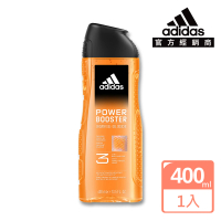 【adidas 愛迪達】男性三合一潔顏洗髮沐浴露-極限釋放(400ml)
