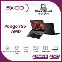 LAPTOP AXIOO PONGO 755 AMD R7-255/16GB/512GB SSD/RTX 5050 8GB/15,6"/WIN11 PRO