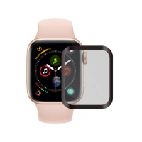 【Metal-Slim】Apple Watch Series 4 44mm(3D全膠滿版保護貼)