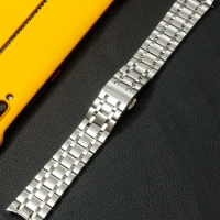 Stainless Steel Watch Band for Tissot 1853 Duruer T099 Steel Belt Men's and Women's T099407a T099207a Watch Strap 21mm