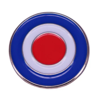 Royal Air Force RAF Mod-Target Button Badge Retro Fashion Decorative Accessories