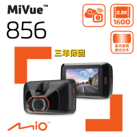 【MIO】MiVue 856 Sony Starvis 星光夜視 WIFI 動態區間測速 GPS 行車記錄器(三年保固 贈32G+好禮)