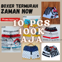 GROSIR 20 Celana pendek pria Boxer pria/wanita Bokser anak & dewasa