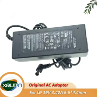 Original LCAP40 19V 3.42A AC Adapter 65W Charger for LG R400 R410 X-NOTE C500 M2780D IPS MONITOR 29MA73 E2742VA 29EB73 32UL750