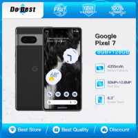 Original Google Pixel 7 5G Mobile Phone 6.3" 90Hz AMOLED 8GB RAM 128GB ROM 50MP NFC Octa-Core GoogleTensor G2 Android Cell phone