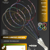 Raket woven JP POWER ZIVEN LIMTID EDITIONN Badminton