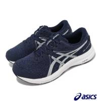 Asics 慢跑鞋 Gel-Contend 7 WP 4E 男 女 藍 白 防潑水 運動鞋 亞瑟士1011B820400