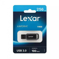 LEXAR JUMPDRIVE V400 256GB USB3.0 100MB/S 驅動器黑色 (LJDV4000256G-BNBNG) (V157)