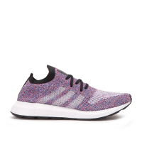 【adidas 愛迪達】SWIFT RUN PK PRIMEKNIT 針織 混色 透氣 男鞋 襪套 粉紫(CQ2896)