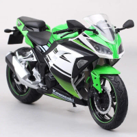 Diecast Miniatur Kawasaki Ninja 250 Fi Scala 1:12 dan Honda CBR 1000RR Fireblade Repsol  Untuk Pajan