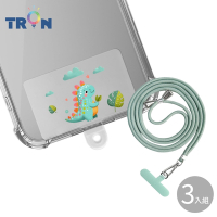 TRON 三星 Note 9可愛小恐龍-單圖防摔 手機 掛繩 手機殼