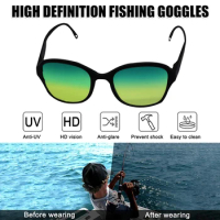 Driver Glasses Night Sunglasses Anti Glare Polarized Goggles for Outdoor Bicycle Motorcycle Cycling Motocross Driving Running