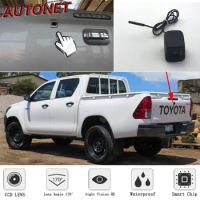 AUTONET Backup Rear View camera For Toyota Hilux AN 2004~2019 Night Vision/WaterProof/Back Reverse Hole