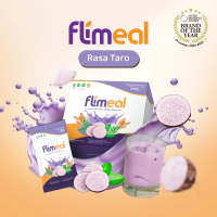 Flimeal Minuman Serbuk Rasa Taro - 1 Box (isi 12 Sachet)