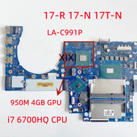 LA-C991P For HP ENVY 17-R 17-N 17T-N Laptop Motherboard with i7 6700HQ CPU 950M 4GB GPU 100% Fully Tested