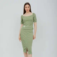 MIMO LABEL - MAURA SET (ONE SET ROK SPAN KNIT)