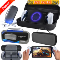 Portable Case Bag for PS Portal Storage Bag EVA Hard Carry Case For Sony PlayStation 5 Portal Handheld Game Console Accessories