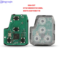 jingyuqin 314.4Mhz Remote key For Toyota Camry G/ H Chip optional 2012-2017 HYQ12BDM/HYQ12BEL/GQ4-52T/89070-52D70/B51TE