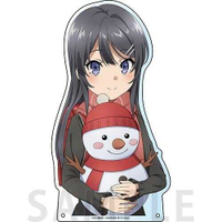 ■預購■『Gamers』通販｜青春豬頭少年不會夢到紅書包女孩『紅書包女孩 Snow ver.』特大模切圖板。[0309]