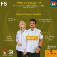 [FULL SET] Original Premium by Datuk57 : Seragam Kerja Kemeja Celana Atasan Bawahan Setelan Stel Put
