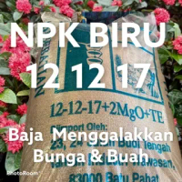 💚   5kg Blue NPK Fertilizer 12 12 17 / Flower Fertilizer / Fruit Fertilizer / Fruit Thickening Ferti
