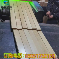 體育運動健身房室內籃球館專用防滑耐磨羽毛球場隔音實木地板廠家