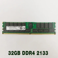 1 pcs For MT RAM MTA36ASF4G72PZ-2G1A1 32GB 32G 2RX4 PC4-2133P ECC REG Server Memory Fast Ship High Quality 32GB DDR4 2133