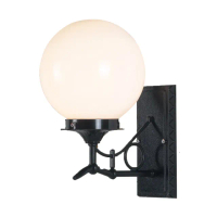 【彩渝】20cm PE圓球(防水戶外燈 戶外壁燈 洗牆燈 LED壁燈 E27燈頭 TY-91551)