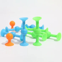 Soft Sticky Suction Dart Fidget Toy Outdoor Suction Cup Throwing Party Game Sucker Darts Game Set Outdoor Toys
